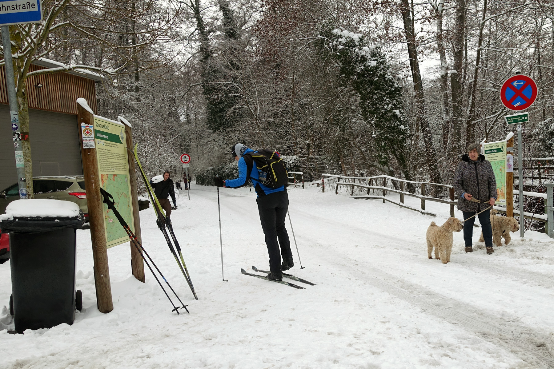 TAUNUS Skiwanderungen auf den Großen Feldberg